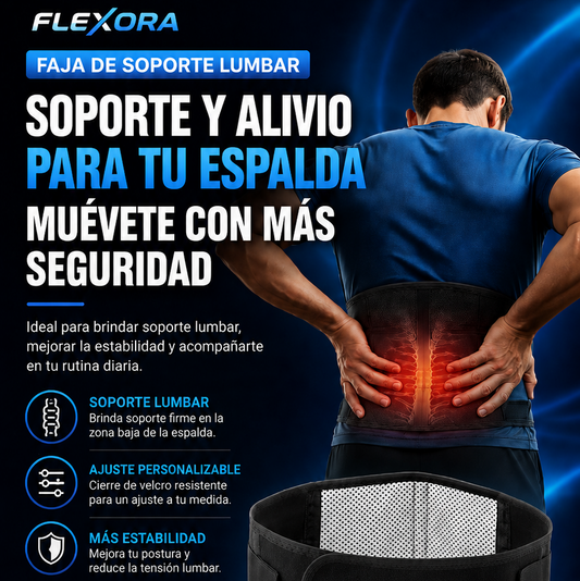 Flexora - FaFaja De Soporte Lumbar